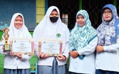 Mardiah meraih Juara III KSM Tingkat Provinsi Kalteng pada bidang matematika